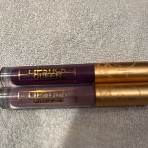 2 Lipstick Queen Lip Gloss-Lady of Lilac & Duchess of Dahlia-New